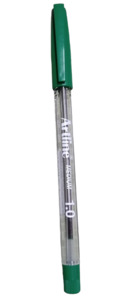 Ball Point Pen Green Artline Ref EK7210